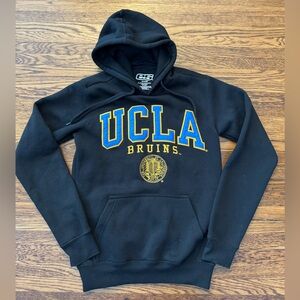 #592 UCLA Bruins Black Hoodie size XXXS